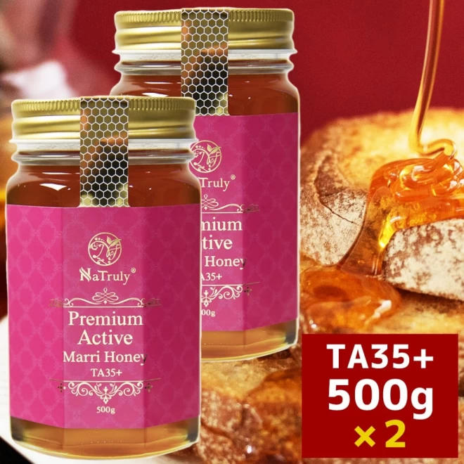 マリーハニー TA35+ 500g×2個 Natruly ナトゥリー プレミアム アクティブ マリーハニー 500g×2個 オーストラリア産 天然蜂蜜 はちみつ ハチミツ